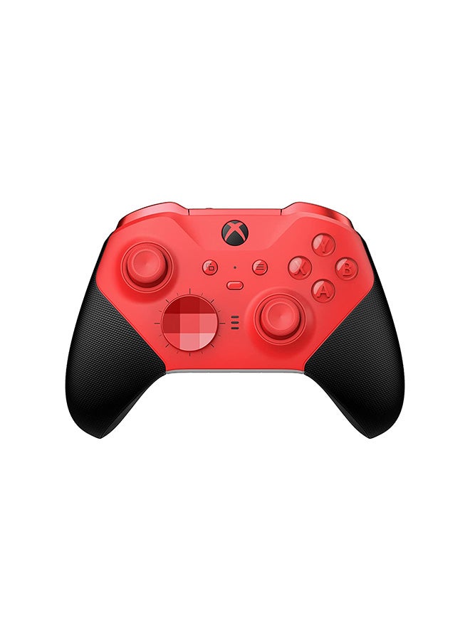 مايكروسوفت وحدة التحكم اللاسلكية Xbox Elite Series 2 لأجهزة Xbox Series X|S وXbox One وWindows10/11 وAndroid وiOS - Core (أحمر) - Image 1