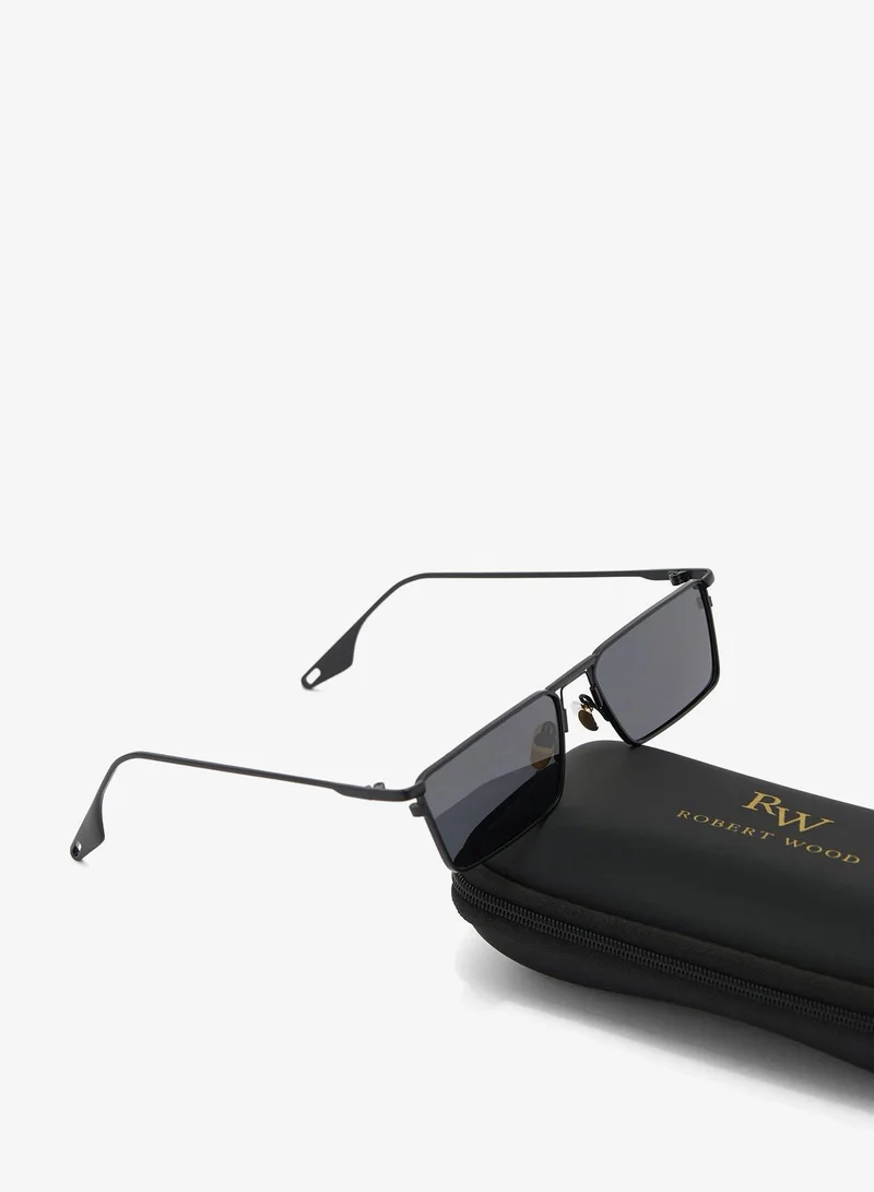 Robert Wood  Polarized Sleek Rectangle Sunglasses for Men | Best Price UAE