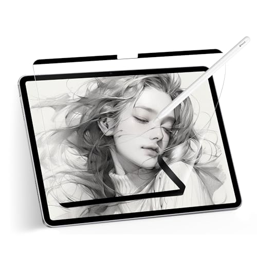Megoo DrawPad Paperfeel Screen Protector for iPad Air/Pro 11 Inch (2018-2022), Magnetic Removable Writing Film with Storage Folder, Anti-Glare, Write and Draw Like on Paper - Image 1