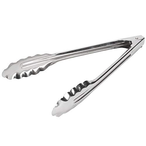 Edlund 4409HD 44 Series 9" Heavy-Duty Scallop Utility Tongs - Image 1