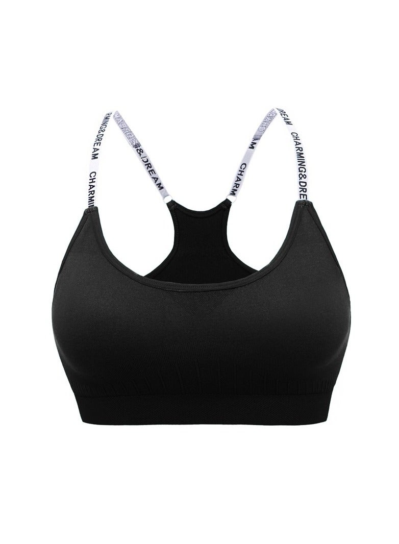 كوينج حمالة صدر رياضية يوجا دانتيل مقاومة للصدمات ومقاومة للصدمات عالية القوة - Image 1