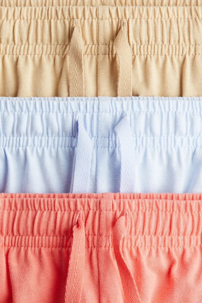 اتش اند ام شورت من قطن الجيرسيه - عبوة من 3 قطع