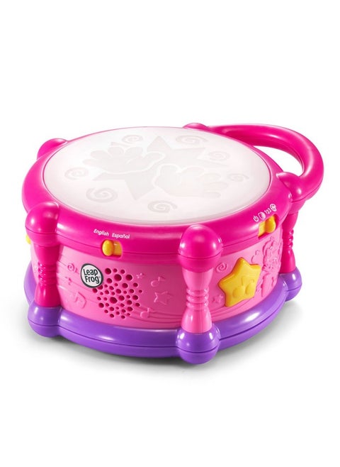 Leapfrog Learn And Groove Color Play Drum Bilingual Pink