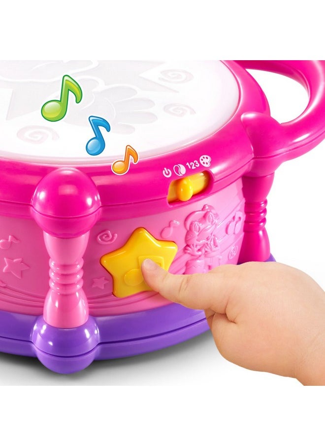 Leap Frog Leapfrog Learn And Groove Color Play Drum Bilingual Pink  - Image 4