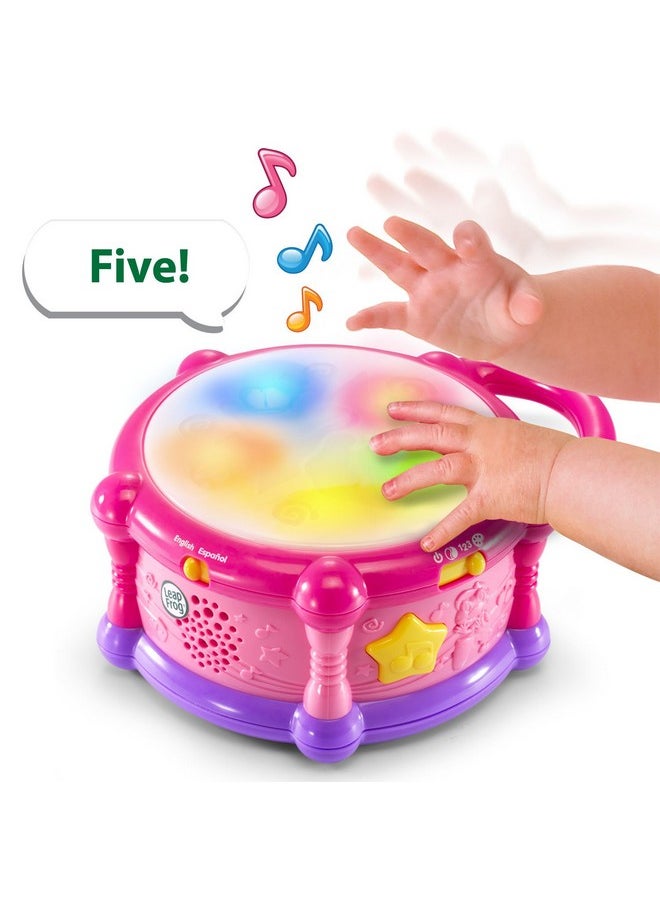 Leap Frog Leapfrog Learn And Groove Color Play Drum Bilingual Pink  - Image 2