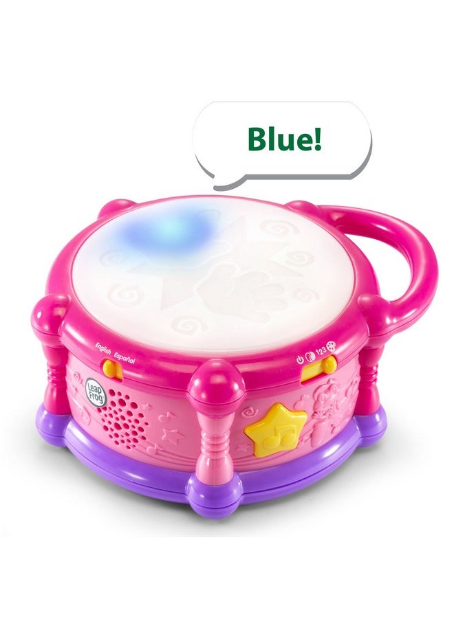 Leap Frog Leapfrog Learn And Groove Color Play Drum Bilingual Pink  - Image 3