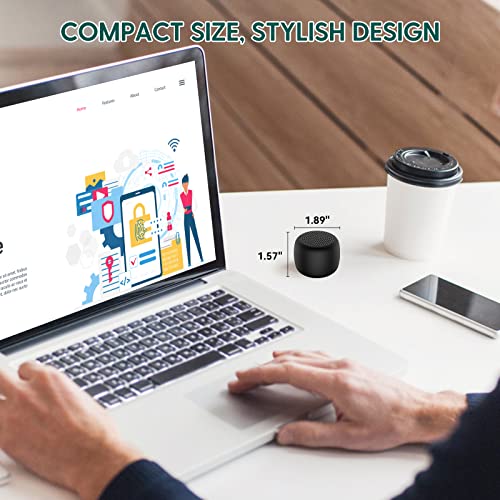 Babelio White Noise Sound Machine for Adults Kids Baby, Mini, 15 Non-looping Sounds, Timer, Memory Function, Easy to Pocket and Travel Black - Image 2