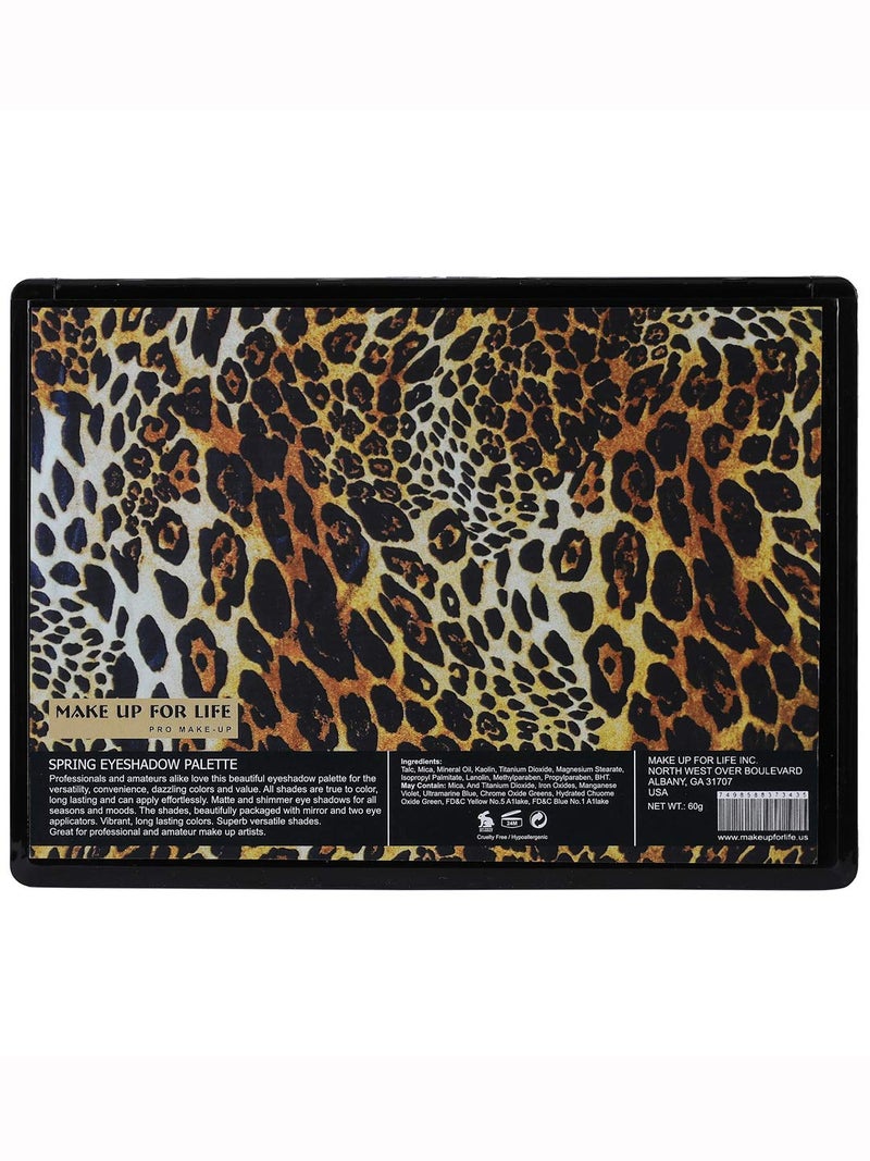 Make Up for Life Spring Eye Shadow Palette 60g - Image 3