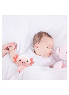 Y&D Plush Toy, Kawaii Axolotl Shape Stuffed Toy Soft Pink, Animal Plushie 7.9Inch, Cute Children's Gfts, Decorations, Dolls, Hugging Pillow Lumbar Back Sofa Cushion (Pink)  - Image 2