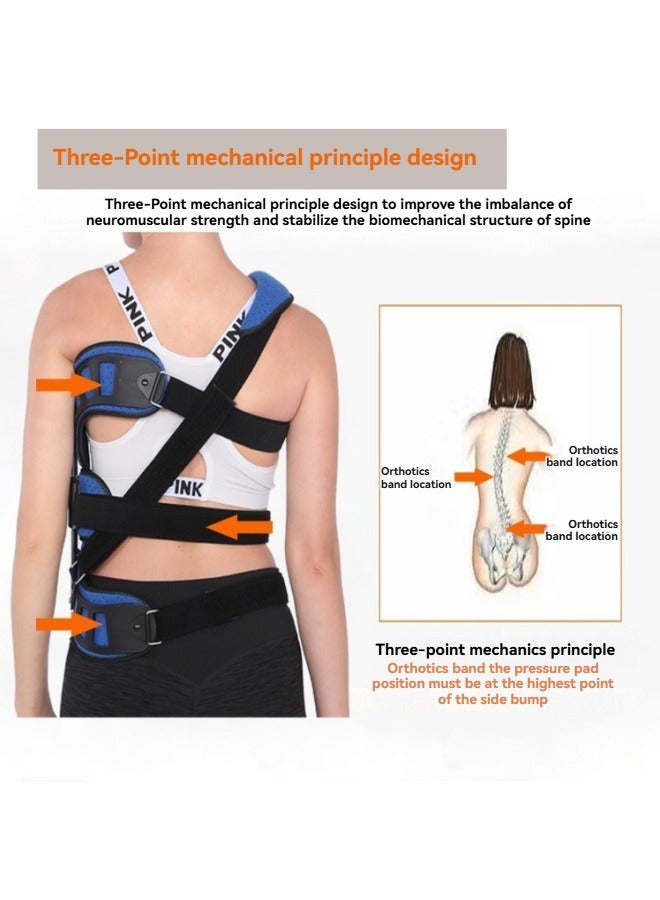 M MIAOYAN Scoliosis corrector Scoliosis postoperative fixation spine correction brace Scoliosis protector - Image 2