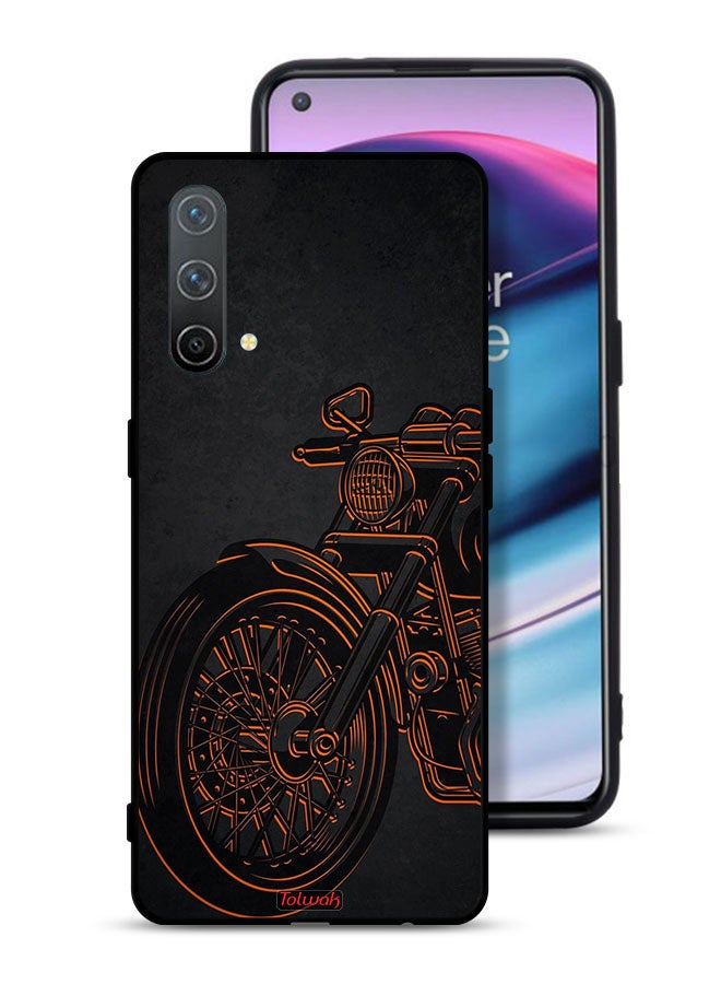 Tolwak OnePlus Nord CE 5G Protective Case Cover Vintage Bike - Image 1