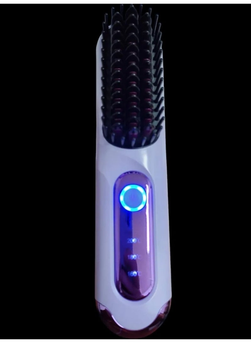 رشاة تصفيف الشعر، مشط كهربائي ساخن متعدد الوظائف، مصفف سريع التسخين لجميع أنواع الشعر - Image 3