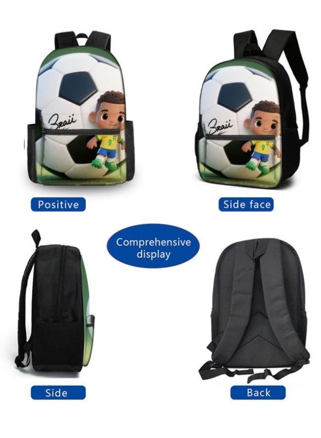 Shiny backpack set, exquisite details, a must-have for students to travel (for primary and secondary schools, children) - 4  - Image 3