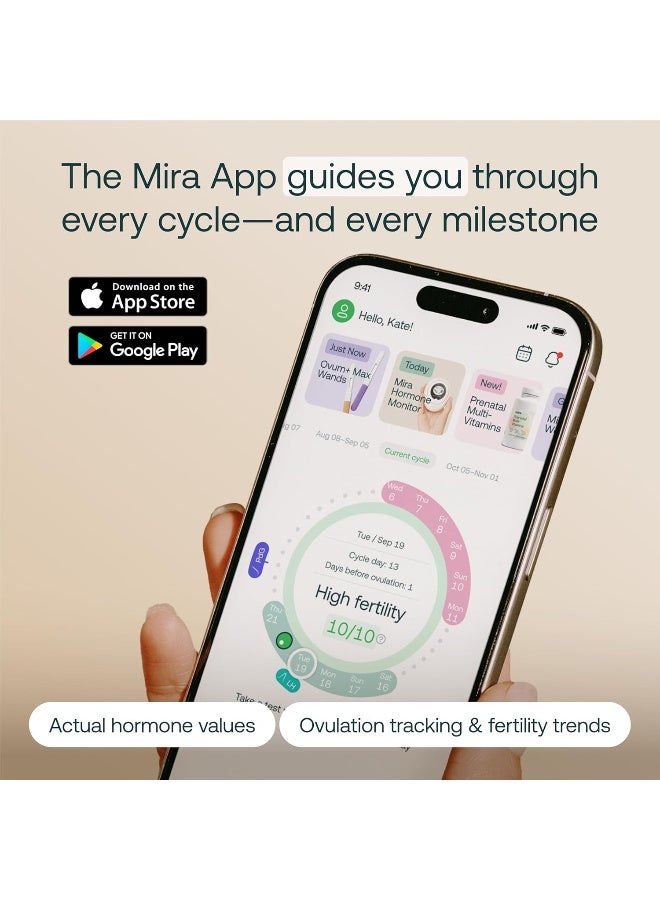 Mira عصا ميرا ماكس للخصوبة للنساء - 20 اختبار - Image 5