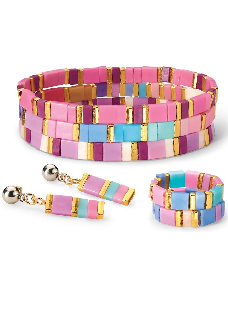 Shimmer & Sparkle Shimmer 'n Sparkle Tila Bead Bracelet Studio (SNS-65606)  - Image 4