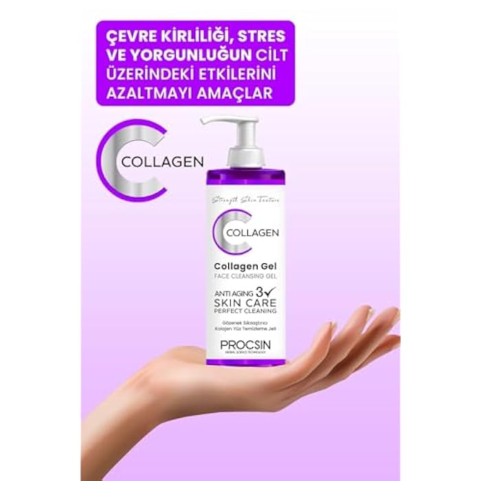 PROCSIN Pore Tightening Collagen Facial Cleansing Gel 150 ML - A Revolution in Turkish Beauty and Skincare. - Image 4