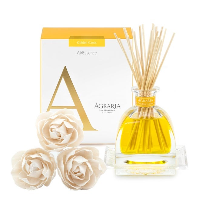 AIRESSENCE FLOWER AND REED DIFFUSER SET HANDMADE SOLA FLOWER BOTANICAL HOME FRAGRANCE SET SCENTED OIL REED DIFFUSER GIFT FOR ALL OCCASIONS
