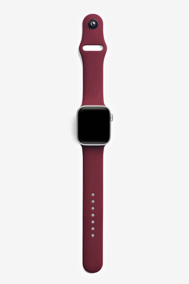 حزام من السيليكون الناعم مصنوع من مادة TPU متوافق مع ساعة Apple مقاس 38/40/41 ملم - Image 4