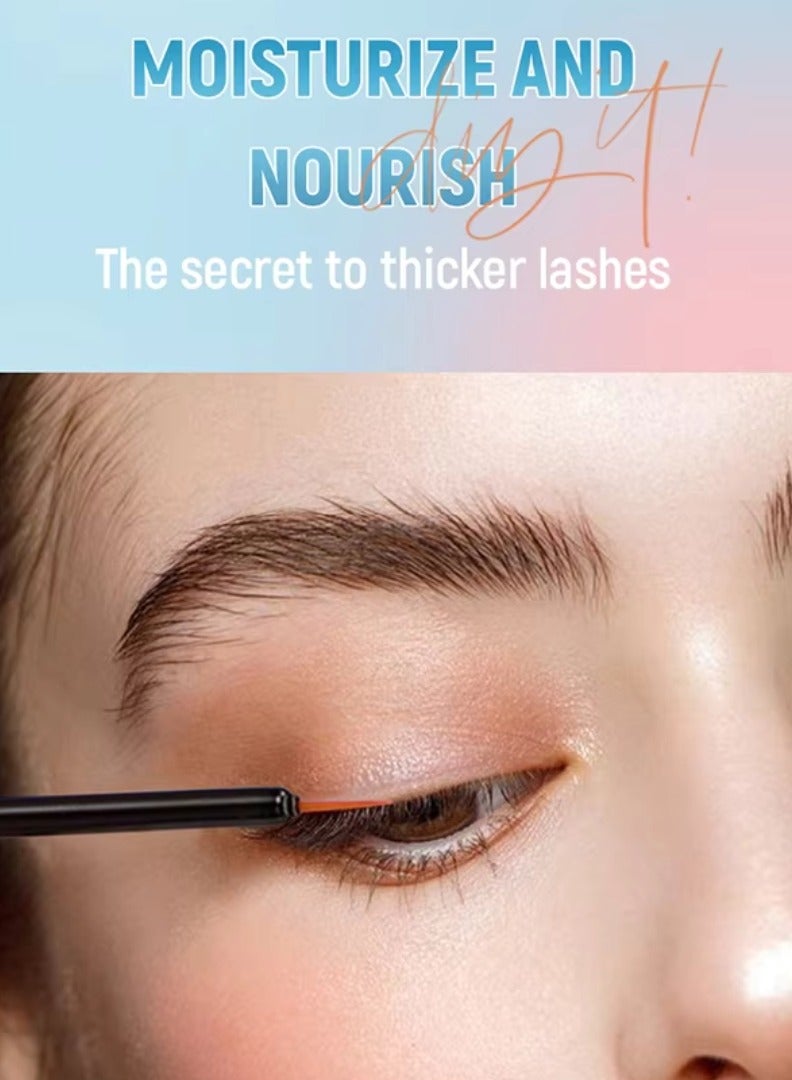 QiBest Eyelash and Brow Serum No Irritating Gentle Brow Serum, Thicker Longer Stronger Lashes Eyelash Eyebrow Growth Serum Moisturizing Nourishing Enhancing Volumizing Eyelash Serum - Image 5