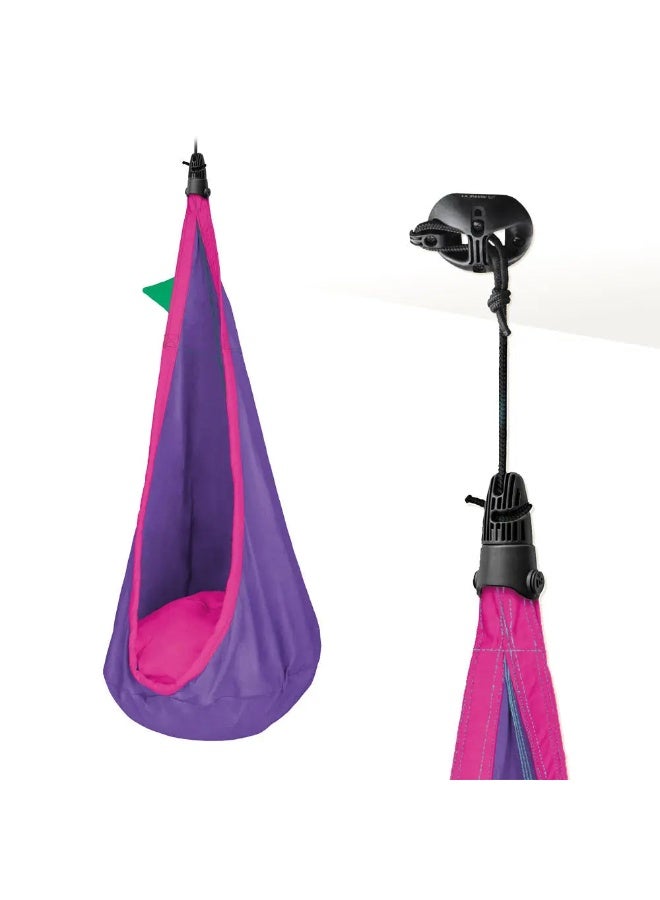 LA SIESTA Joki Indoor Kids Hanging Nest with Suspension Kit (Lilly) - Image 1