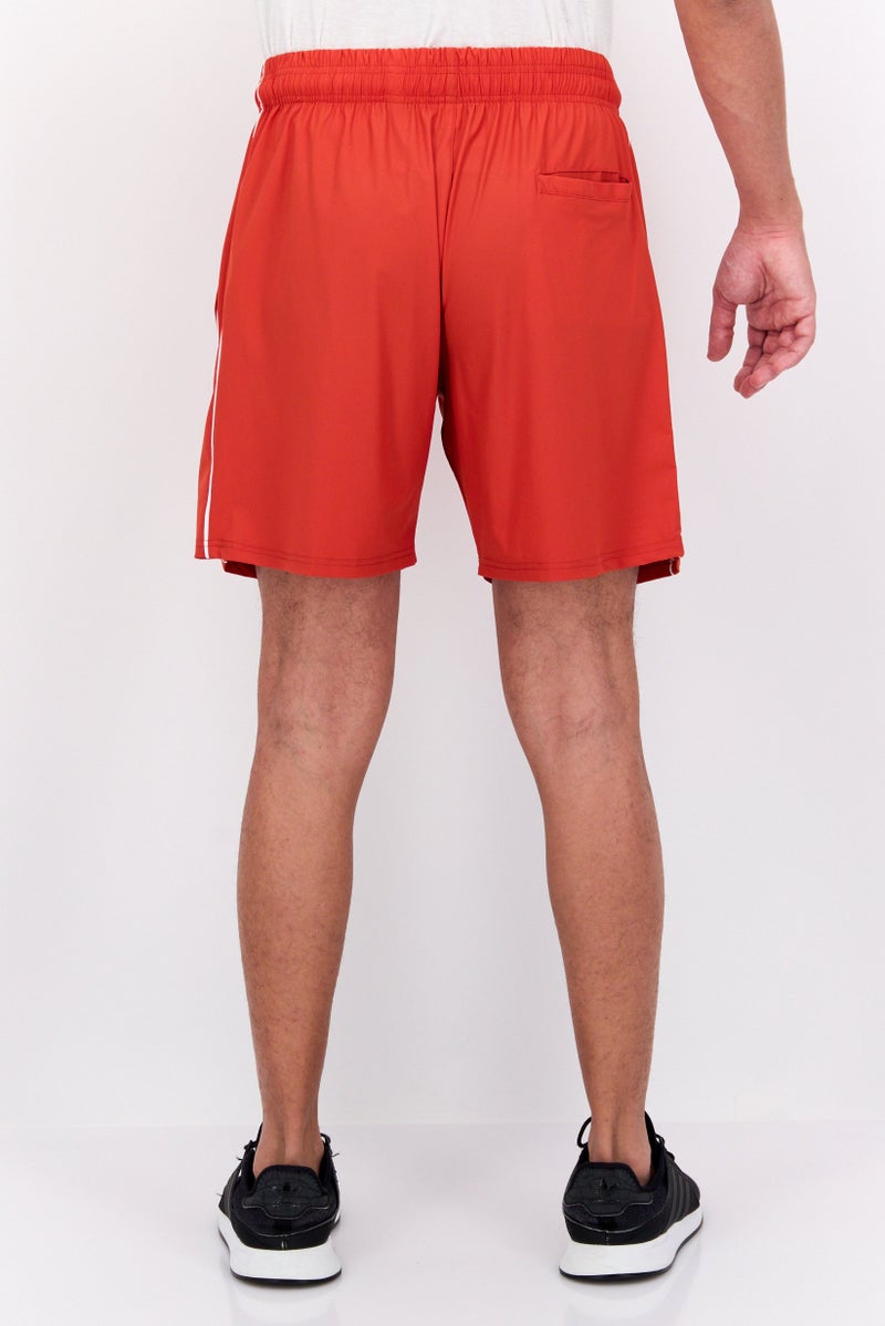 BOLA Best Of Luck Always Men Sportswear Fit Brand Logo Training Shorts, Orange  - Image 3