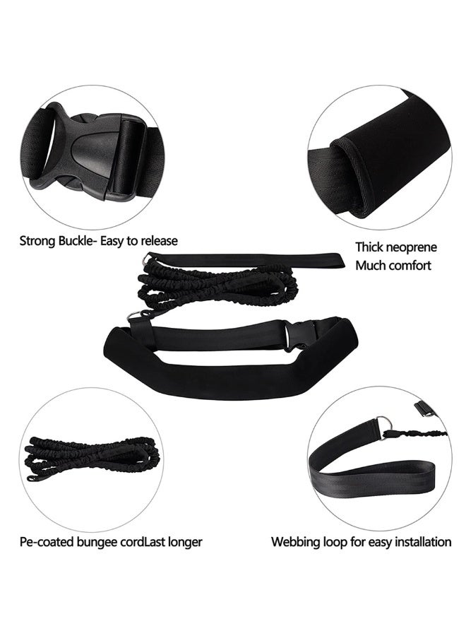general Swimming training belt set, swimming trainer, swimming strength practice equipment, swimming training elastic rope - Image 2