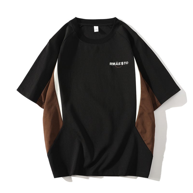 Summer Short Sleeve T-Shirt Men'S Thin Breathable Loose Casual Half Sleeve T-Shirt Student Round Neck Half Sleeve T-Shirt Men'S - Image 4