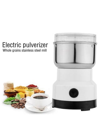 New Coffee Grinder Electric Mill Spice Grinder with Stainless Steel Blades, Multifunction Electric Grain Grinder White - pzsku/ZEB94FCB634190E7B8F06Z/45/_/1655916505/5f72617c-6bf1-413a-8765-cc0ff95ed447