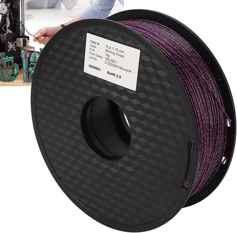 خيوط طابعة ثلاثية الأبعاد من مادة PLA شفافة 1.75 مم مواد استهلاكية للطباعة مقاومة للانحناء - Image 5