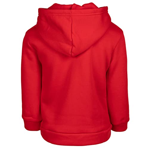 Disney Mickey Mouse Toddler Boys Pullover Hoodie Red 3T - Image 4