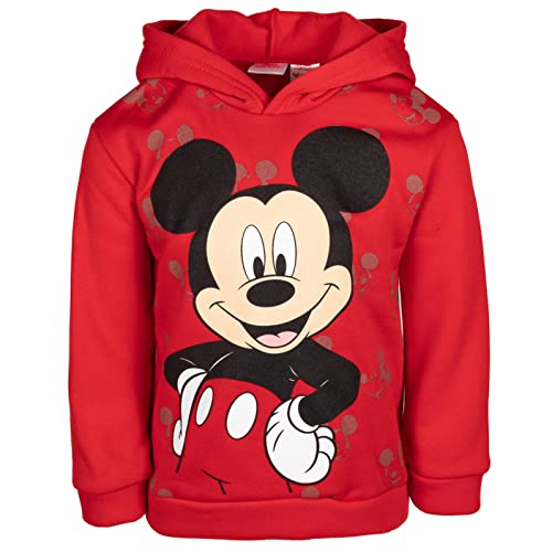 Disney Mickey Mouse Toddler Boys Pullover Hoodie Red 3T - Image 2
