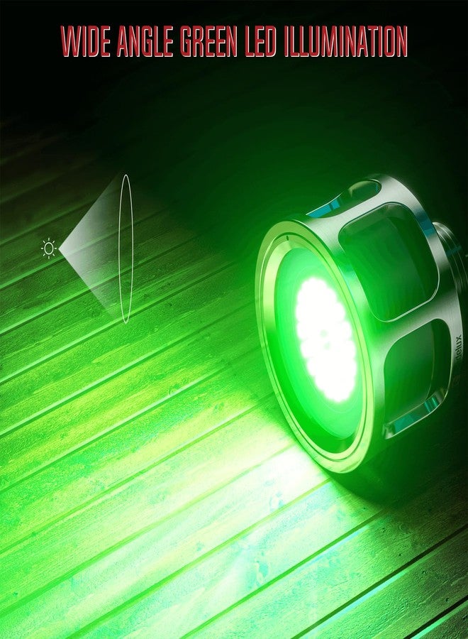 Tendelux Drain Plug Light, Super Bright 36 LEDs Underwater Boat Light, Replaces Standard 1/2" NPT Drain Plug and Adds Lighting for Cruising, Fishing & Fun (Green) - Image 2