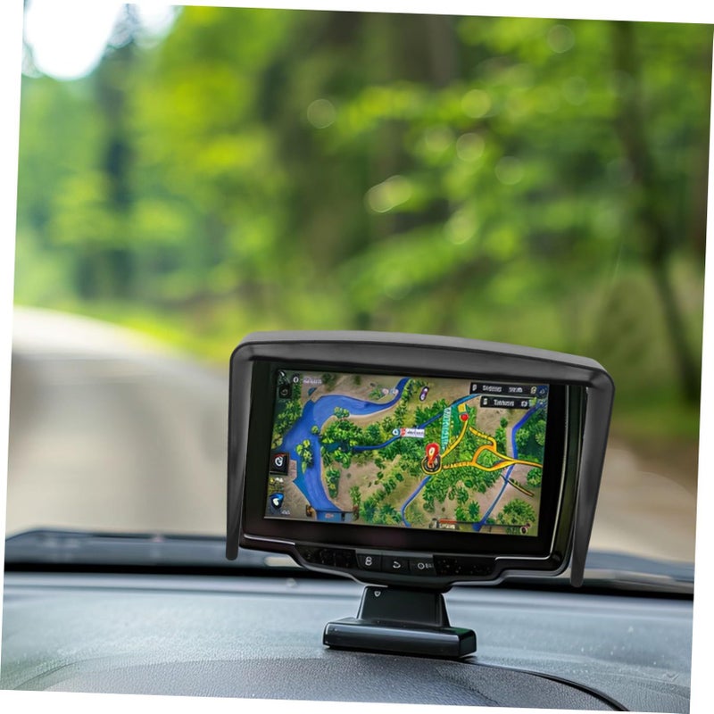 Universal Vehicle Sun Shade Set 4 Pieces Easy Install Auto Navigation - Image 3