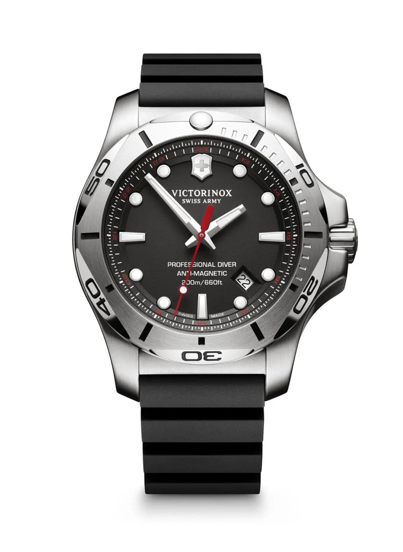 Victorinox Men's I.N.O.X. Professional Diver Rubber Band Quartz Watch 241733  - Image 1