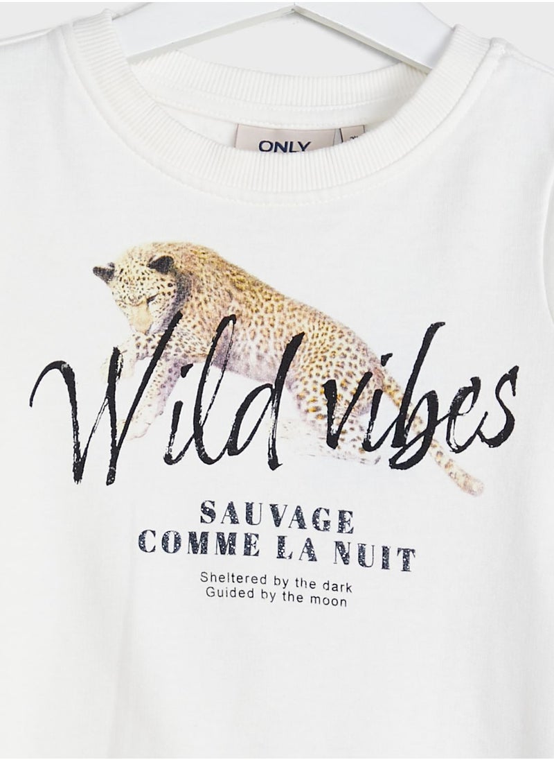 ONLY - Kids Wild Printed Sweatshirt - Image 1
