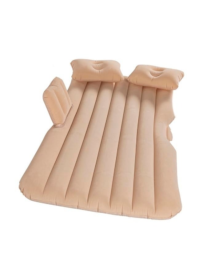 Sharpdo 3 Piece Air Mattress Car Inflatable Bed (Beige) - Image 3