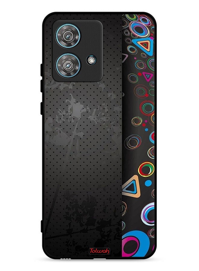 Tolwak غطاء حماية لهاتف موتورولا إيدج 40 نيو 5G بنمط مميز - Image 1
