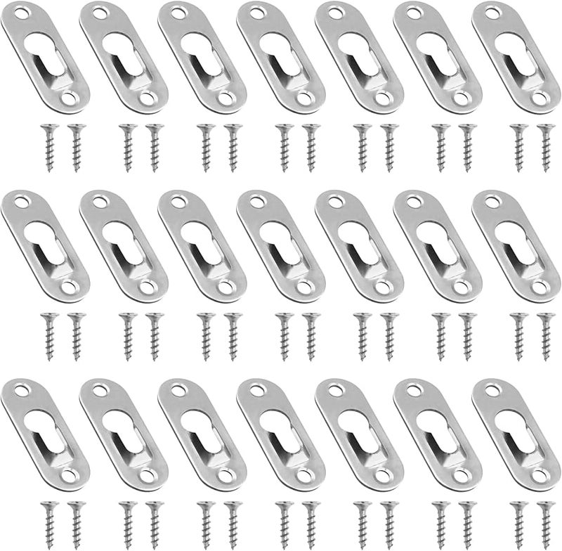 Heavy Duty Picture Hanging Kit 100 D Rings with Screws for Frames Mirrors Canvas Art - Image 4