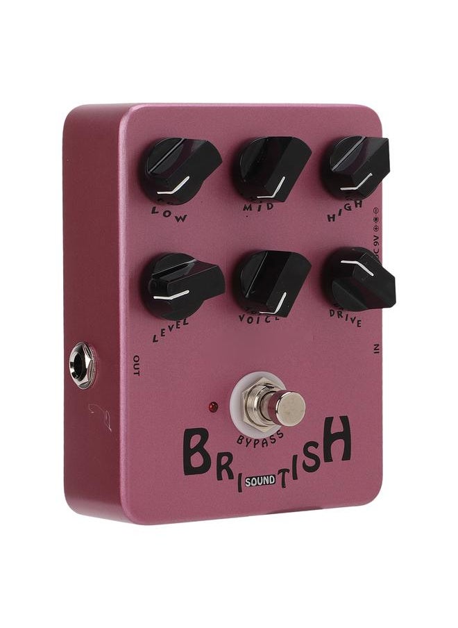 Thoraya Speaker Simulator Effect Pedal Purple Amplifier Simulators Electric Guitar Pedals with LED Flash  - Image 4