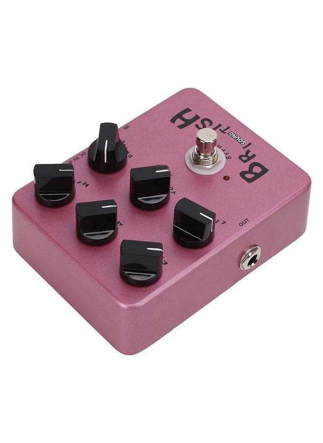 Thoraya Speaker Simulator Effect Pedal Purple Amplifier Simulators Electric Guitar Pedals with LED Flash  - Image 2
