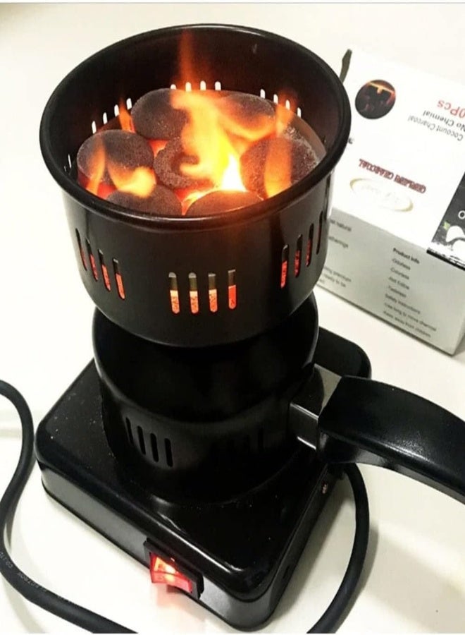 Dubai Gallery Single Charcoal Heater (600W) - Image 1