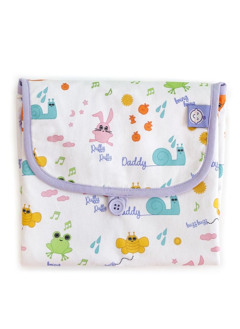 Milk & Moo - Baby Diaper Changing Pad 100% Turkish Cotton - Image 1