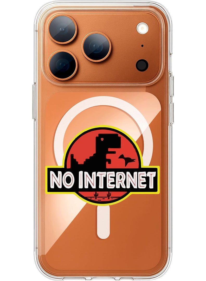 Theodor Magnetic Case for Apple iPhone 17 Pro Compatible with MagSafe Wireless Charging, Shockproof Phone Bumper Cover - No pain No gain - Image 1