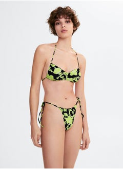 Printed Bikini Bottom
