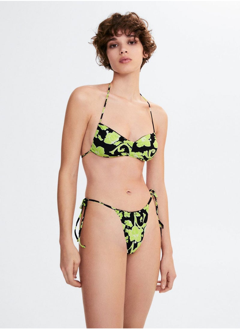 MANGO - Printed Bikini Bottom - Image 1