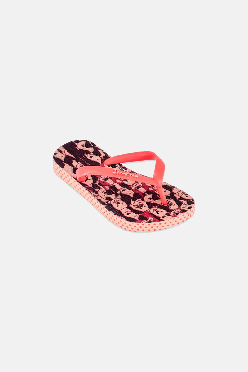 Ipanema Toddlers Girl Pets Slip On Slippers, Pink - Image 1