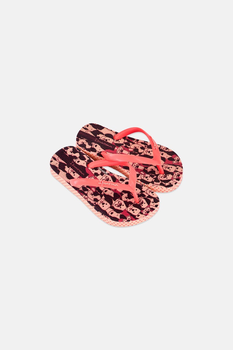 Ipanema Toddlers Girl Pets Slip On Slippers, Pink - Image 2