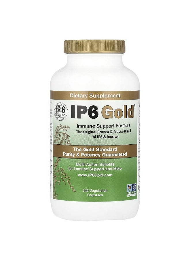 IP-6 International IP-6 International, IP6 Gold®, Immune Support Formula,  240 Vegetarian Capsules  - Image 1
