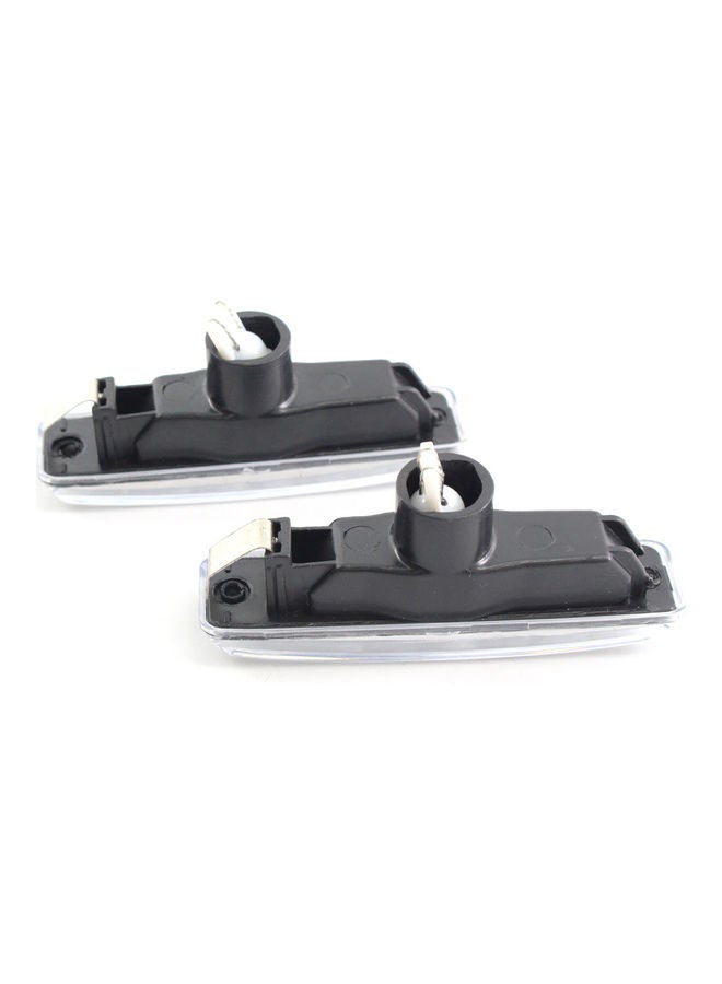 NIBEMINENT Fender LED Side Marker Lights Replacement For BMW 97-03 E39 525i 528i 530i 540i(White) - Image 4