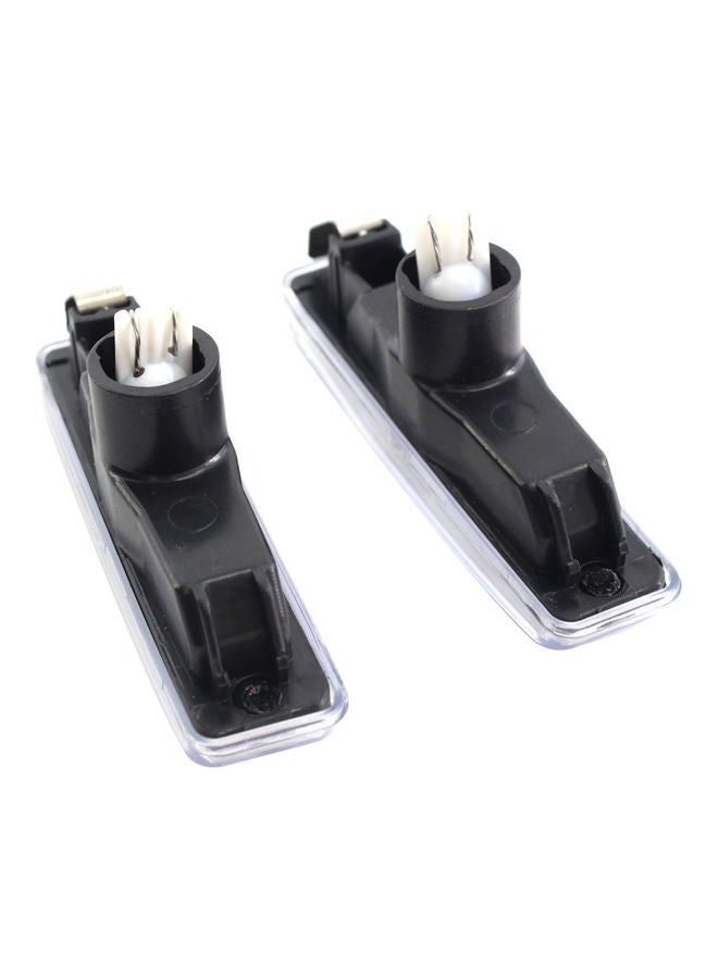 NIBEMINENT Fender LED Side Marker Lights Replacement For BMW 97-03 E39 525i 528i 530i 540i(White) - Image 3